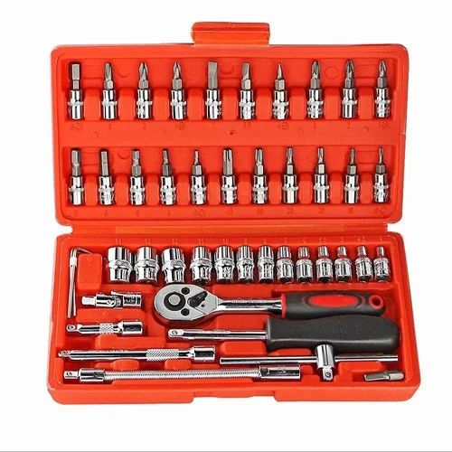 OPTIFINE Stainless steel 46 in 1 portable Hardware ToolKit,for workshop,home,automobiles
